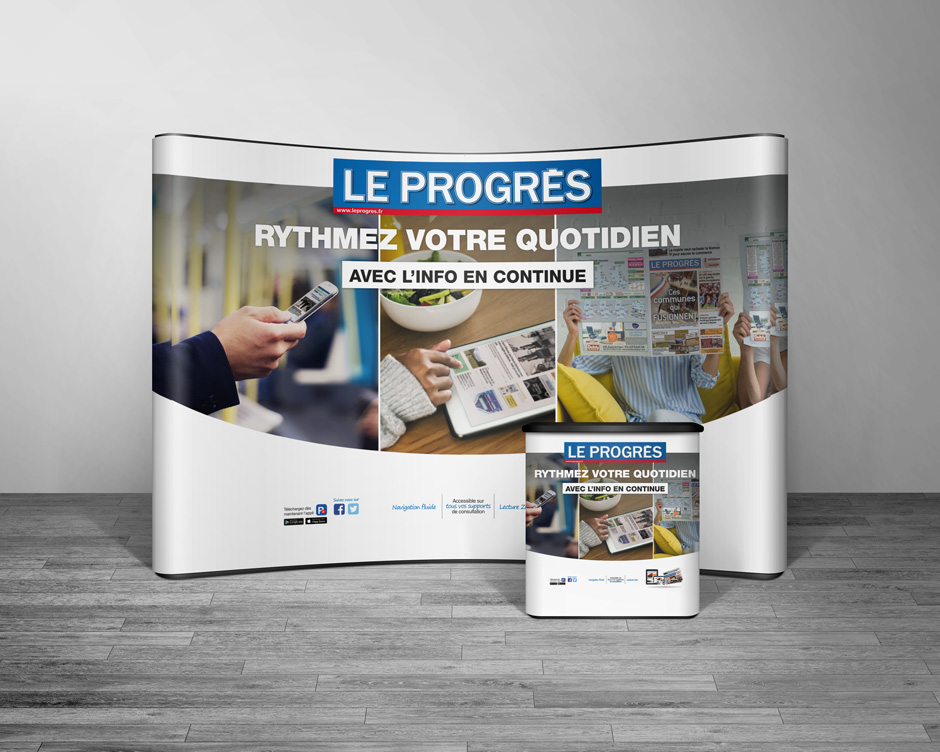 Le Progrès Stand